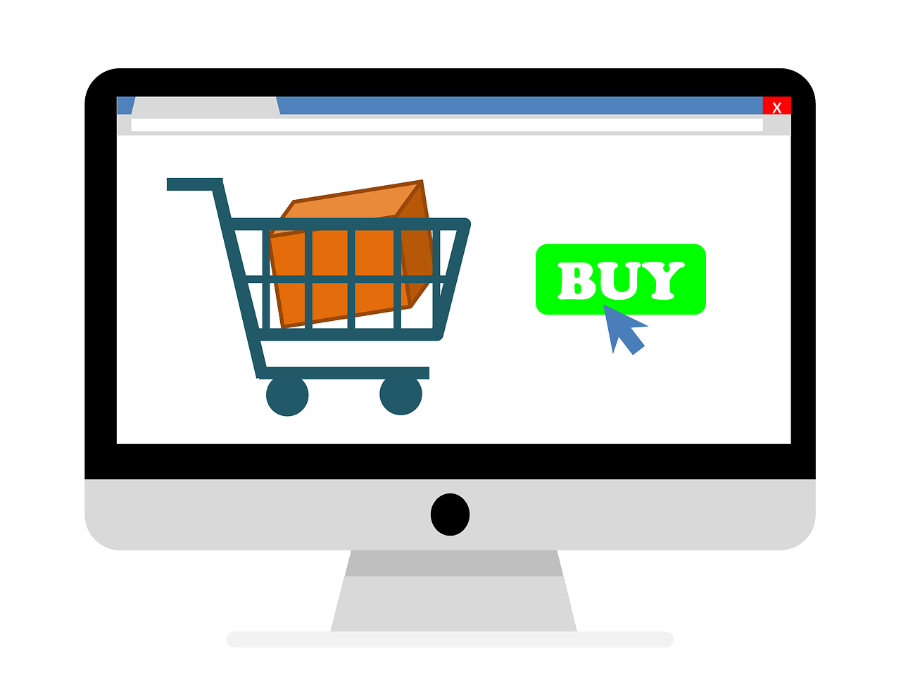 Kjøp i nettbutikk er et naturlig mål for en appellativ tekst.