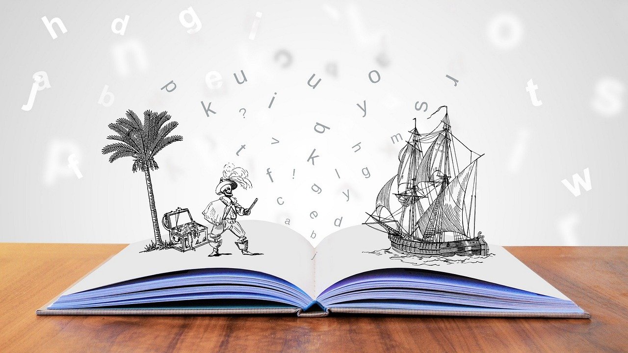 Kreativ historiefortelling er perfekt for barna.